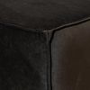 Bronx71 Samt Hocker Memphis rechteckig schwarz Bild 4