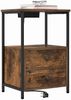 vidaXL Nachttisch Geräucherte Eiche 40 x 31 x 60 cm Holzwerkstoff 859444 Bild 3