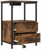 vidaXL Nachttisch Geräucherte Eiche 40 x 31 x 60 cm Holzwerkstoff 859444 Bild 5