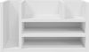 vidaXL Schreibtisch-Organizer Betongrau 44,5 x 24 x 25 cm Holzwerkstoff 848041 Bild 4