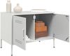 vidaXL TV-Schrank Weiß 68x39x50,5 cm Stahl 842944 Bild 5