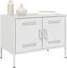 vidaXL TV-Schrank Weiß 68x39x50,5 cm Stahl 842944 Bild 4