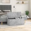 vidaXL Truhe Betongrau 90x35x35 cm Holzwerkstoff 840684 Bild 3