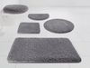 Kleine Wolke Badematte Mellow, Badvorleger, Badezimmer Teppich, Höhe 40 mm, rutschhemmend beschichtet, schnell trocknend, fußbodenheizungsgeeignet, Polyester, rechteckig, Badteppich, Uni-Farben, weich, rechteckig & rund erhältlich Bild 2