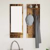 vidaXL Wandmontierter nachttisch Altholz 70 x 10 x 90 cm Holzwerkstoff 874529 Bild 4