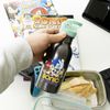Geda Labels GmbH Trinkflasche Sonic Retro, Türkis, 500ml, ausklappbarer Trinkhalm Bild 3
