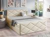 Mirjan24 Boxspringbett Alpiry, Beige, 180x200 cm, Kunstleder Bild 2