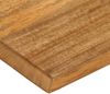 vidaXL Tischplatte mit Baumkante 90x40x2,5 cm Massivholz Mango 370539 Bild 5