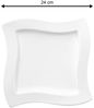 Villeroy & Boch NewWave Frühstücksteller 24 x 24 cm 4er Set Bild 2