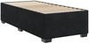 vidaXL Boxspringbett mit Matratze Schwarz 90x190 cm Samt 3290782 Bild 5