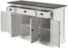 Sideboard Halifax Contrast mit 4 Türen, 145 cm Bild 4