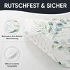 Sanilo Duschmatte, mit Motiv, rutschfest, waschbar, quadratisch, 230 extra starke Saugnäpfe, Kunststoff PVC, 53 x 53 cm, Eukalyptus Bild 4