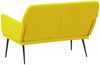 vidaXL Sitzbank Gelb 108x79x79 cm Samt 351388 Bild 5