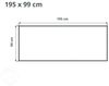 GFP HALFSIZE Aluminium Hochbeet - Platzsparendes & Stabiles Gartenbeet in Anthrazit - 195 x 99 x 39 cm - Ideales halbhohes Modell für Familien-Gartenspaß Bild 5
