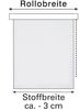 Gardinia EasyFix Rollo mit Blättern weiß beige 100 x 150 cm Bild 3