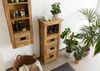 Kommode Mango 50x30x120 natur lackiert RAILWAY #181 Bild 4
