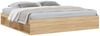 vidaXL Bettgestell Sonoma-Eiche 200x200 cm 3203889 Bild 5