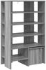 vidaXL Schuhschrank mit Regal 2 pcs Graues Sonoma Holzwerkstoff 8000385 Bild 4