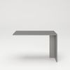 Fortuna 'Set' Schreibtisch mit Regal, Grau, 75 x 57,9 x 120 cm Bild 4
