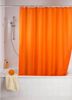 WENKO UNI Duschvorhang 180 x 200 cm, Orange, waschbar Bild 2