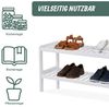 Relaxdays Schuhregal aus Bambus Bild 5
