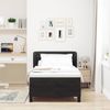 vidaXL Boxspringbett mit Kopfteil Schwarz 100 x 200 cm Samt 3340324 Bild 3