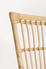 Gartenstuhl Amelda aus Rattan, Aluminiumgestell, skandinavischer Boho Stil, natur, inkl. Kissen Bild 5