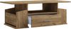 VCM Beistelltisch & Couchtisch Junata 919237 Honig-Eiche H. 44 x B. 110 x T. 52 cm Bild 3