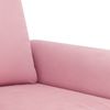 vidaXL 2-tlg. Sofagarnitur mit Kissen Rosa Samt 3202213 Bild 5