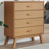 vidaXL 'OLDEN' Schubladenschrank, Braun Massivholz Kiefer, 76,5 x 39 x 90 cm Bild 4