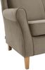 Sofa 3-Sitzer Karlen Flachgewebe hellbraun Bild 5
