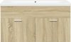 vidaXL Waschbeckenunterschrank mit Einbaubecken Sonoma-Eiche 3324985 Bild 4