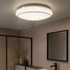 LED Deckenleuchte, Sterneneffekt, CCT, dimmbar, IP44, D 28 cm Bild 4