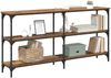 vidaXL Konsolentisch Altholz 150 x 29 x 75 cm Sperrholz und Metall 882217 Bild 3
