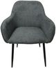 Stuhl Albany grau waffle Bild 2