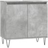 vidaXL Badschrank Betongrau 58 x 33 x 60 cm Holzwerkstoff 831584 Bild 2