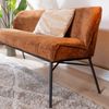 Bronx71 Esszimmerbank Momo Chenille Kupfer 155 cm Bild 4
