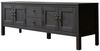 Tikamoon TV-Schrank Thaki Black TV-Schrank aus massiver Kiefer 170 cm Bild 5