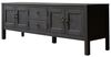 Tikamoon TV-Schrank Thaki Black TV-Schrank aus massiver Kiefer 170 cm Bild 4