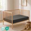Buymax Spannbettlaken Babybett Kinderbett 60x120 cm 70x140 cm, Jersey 100% Baumwolle, Gummizug: Rundumgummi, (1 Stück), bis 15 cm Matratzenhöhe, weich, atmungsaktiv, hautfreundlich Bild 2