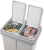 Alpfa DUO BIN Doppel Mülleimer Abfalleimer 2x25L + 2 Ersatzfedern (A) Bild 4