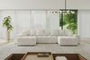 ALTDECOR Wohnlandschaft ENIL-U, Couch mit Schlaffunktion, Wohnzimmer - Ecksofa, Corner Sofa Bett Eckcouch Couch U-Form Schlafcouch Ausziehbar Bild 5