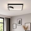 LED Deckenleuchte, Metall, schwarz, L 29 cm Bild 2