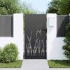 vidaXL Gartentor Schwarz 85 x 175 cm Pulverbeschichteter Stahl 42015867 Bild 3