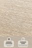 HANSE Home Teppich Jaipur Juteteppich, Läufer und Rund, rechteckig, Höhe: 10 mm, Naturfaser, Nachhaltig, Wohnzimmer, Esszimmer, Schlafzimmer, Boho, GRS Bild 3