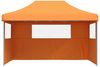 vidaXL Pop-Up Partyzelt, faltbar, Stahl / PE, orange, mit 3 Seitenteilen, 315 x 440 x 292 cm Bild 3