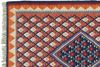 Looma 'Aydin' Kelim Senneh handgewebt, Schurwolle Rot, 62x88 cm Bild 4
