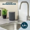 eluno Kosmetikeimer EDOLO, klein Grau Bild 4