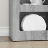 vidaXL Sideboard ELST Graues Sonoma 40 x 35 x 100,5 cm Holzwerkstoff 891300 Bild 5