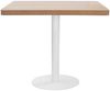 vidaXL Bistrotisch Hellbraun 80x80 cm MDF [286432] Bild 2